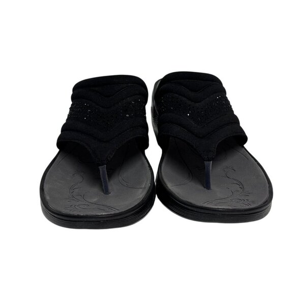 BZEES / Dazzle Me / Cloud Technology / Black / Platform Sandals / With Comfort - Picture 4 of 9